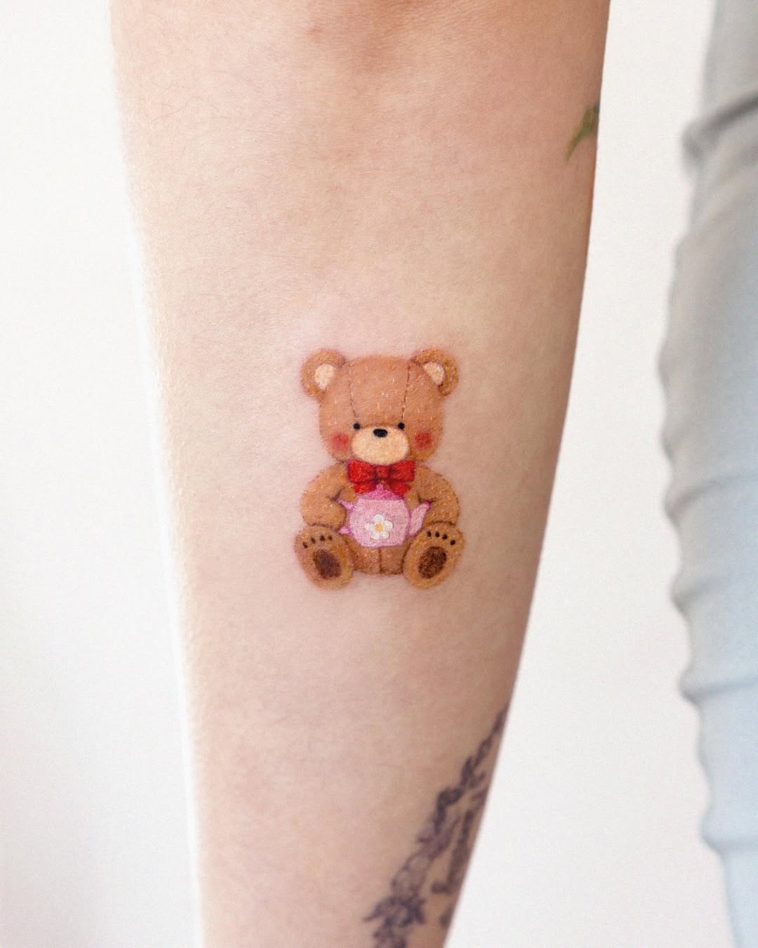 32 Teddy Bear Tattoo Ideas: Cute Tiny Fine Line Designs for Men & Women, From Childhood Stencils to Traditional Styles