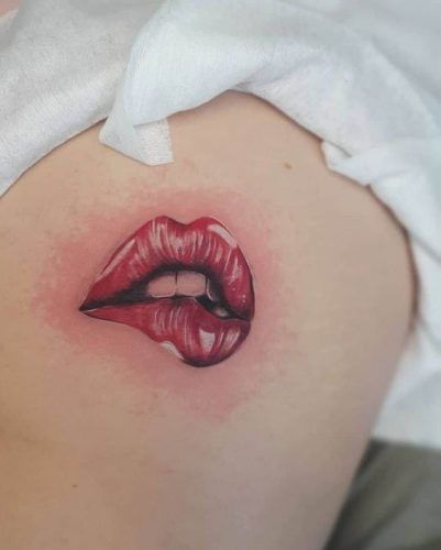 32 Lips Tattoo Ideas: Bold Kisses, Subtle Statements, and Timeless Designs
