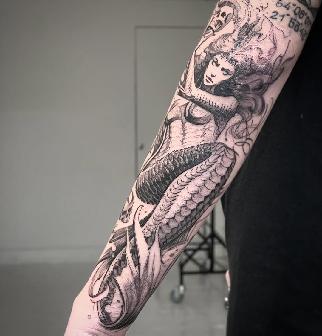 26 Siren Tattoo Ideas: Modern Designs That Turn Myth Into A Personal Symbol