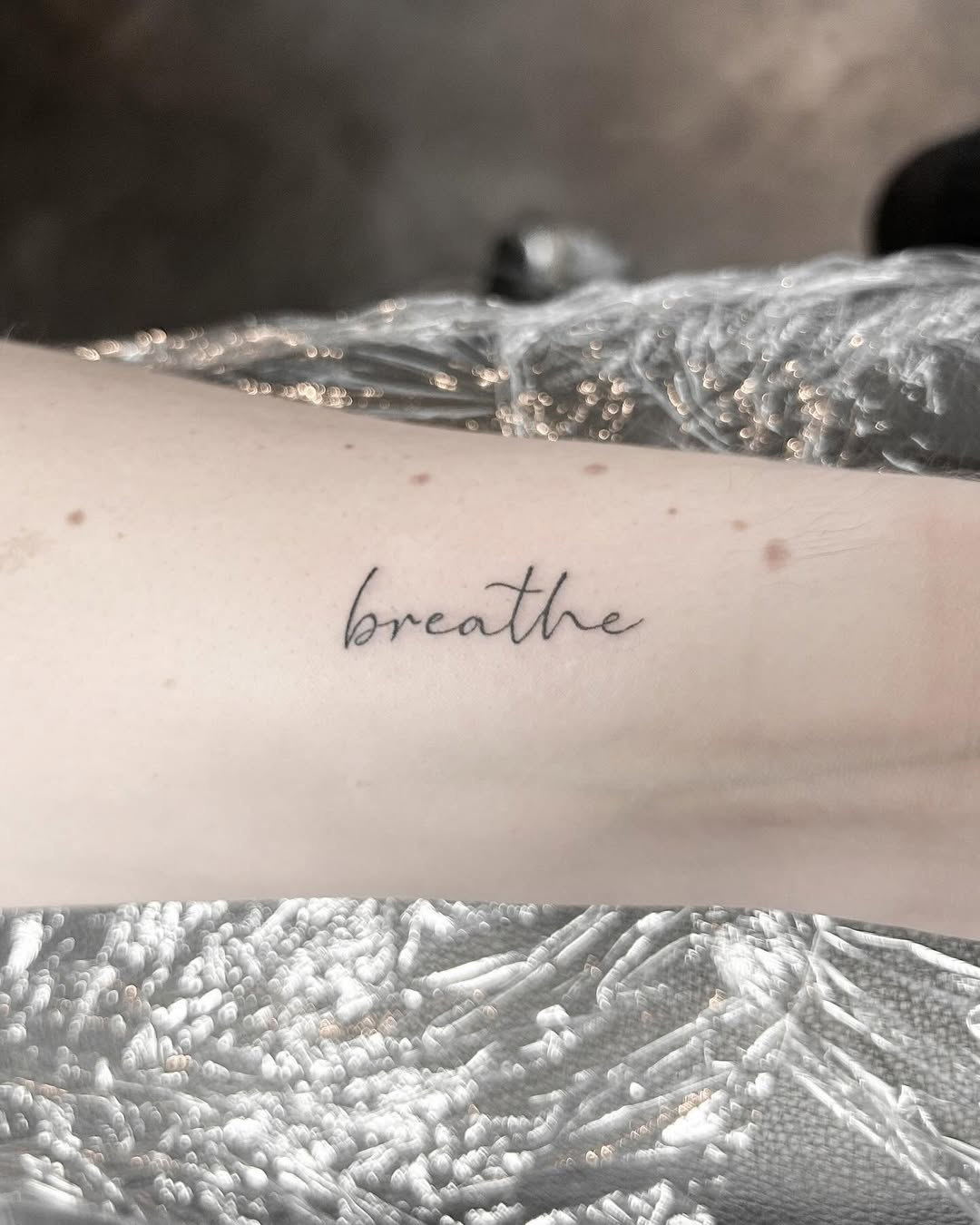 29 Breathe Tattoo Ideas: Simple Script, Fine Line, Floral, Lotus & Symbol Designs