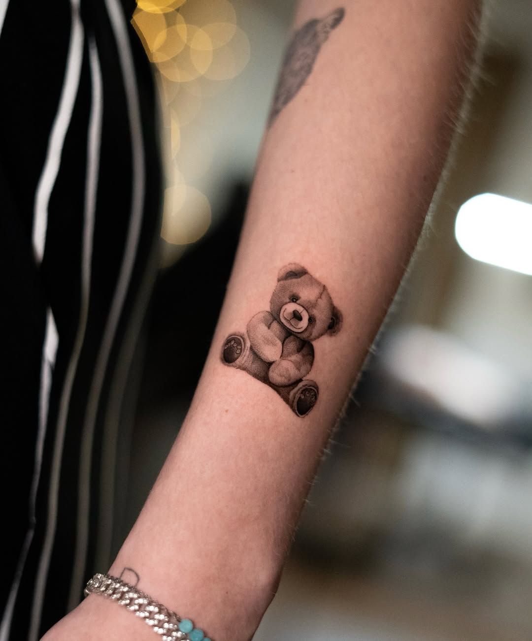 32 Teddy Bear Tattoo Ideas: Cute Tiny Fine Line Designs for Men & Women, From Childhood Stencils to Traditional Styles