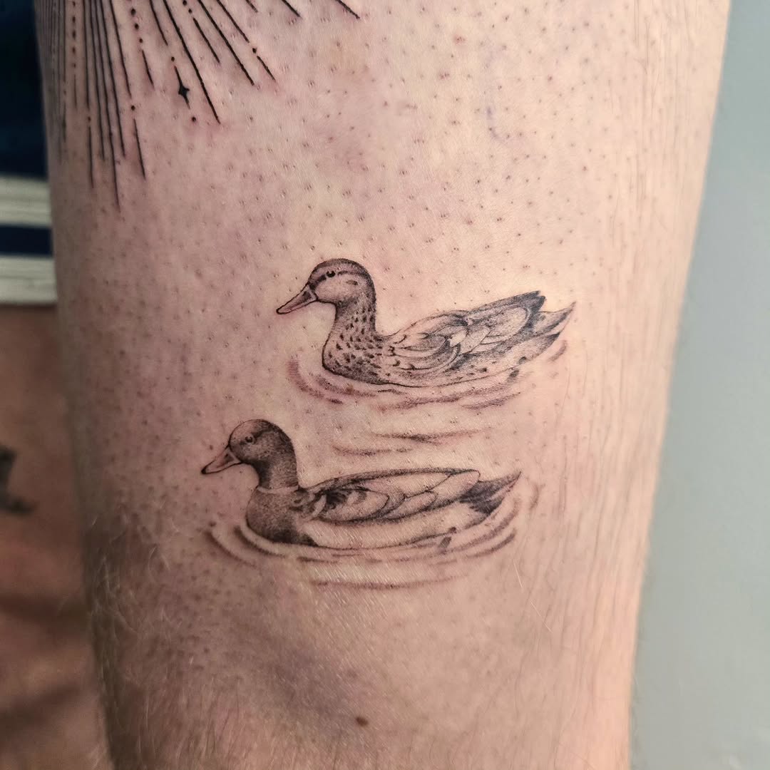 30 Duck Tattoo Ideas: From Playful Mallards to Fine-Line Flight Motifs