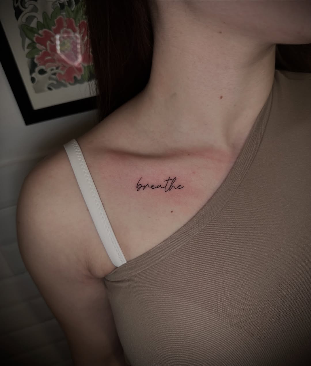 29 Breathe Tattoo Ideas: Simple Script, Fine Line, Floral, Lotus & Symbol Designs