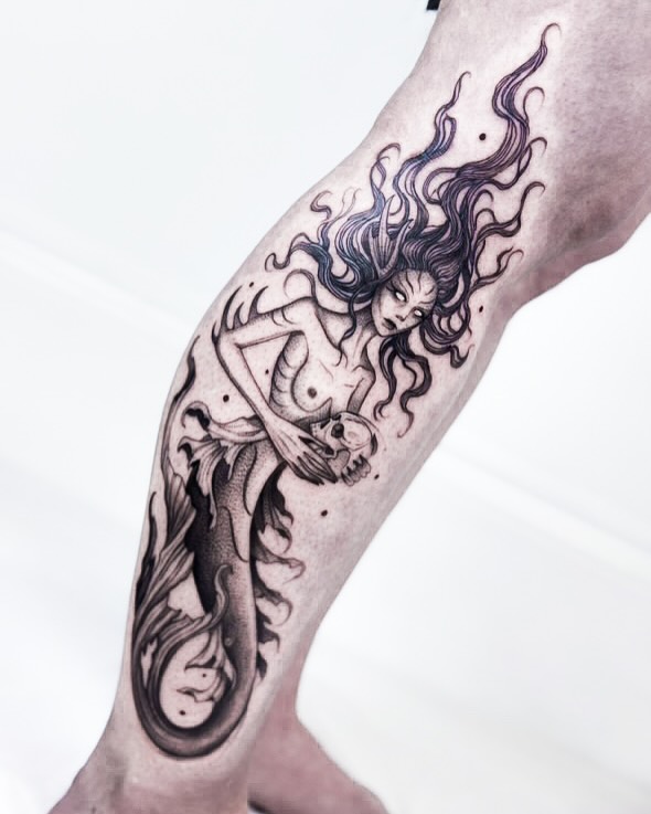 26 Siren Tattoo Ideas: Modern Designs That Turn Myth Into A Personal Symbol