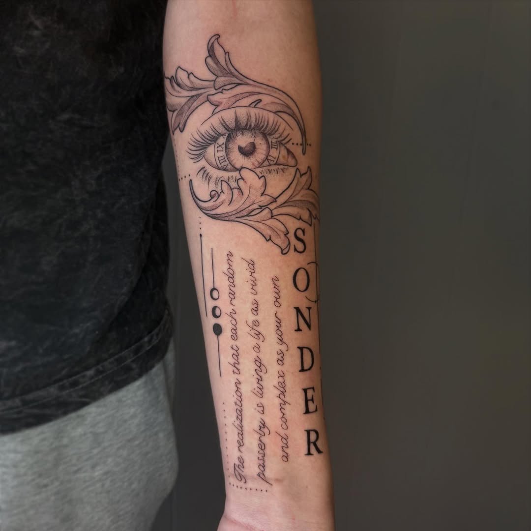 29 Sonder Tattoo Ideas: Meaningful Designs, Fonts, and Placements That Feel Personal