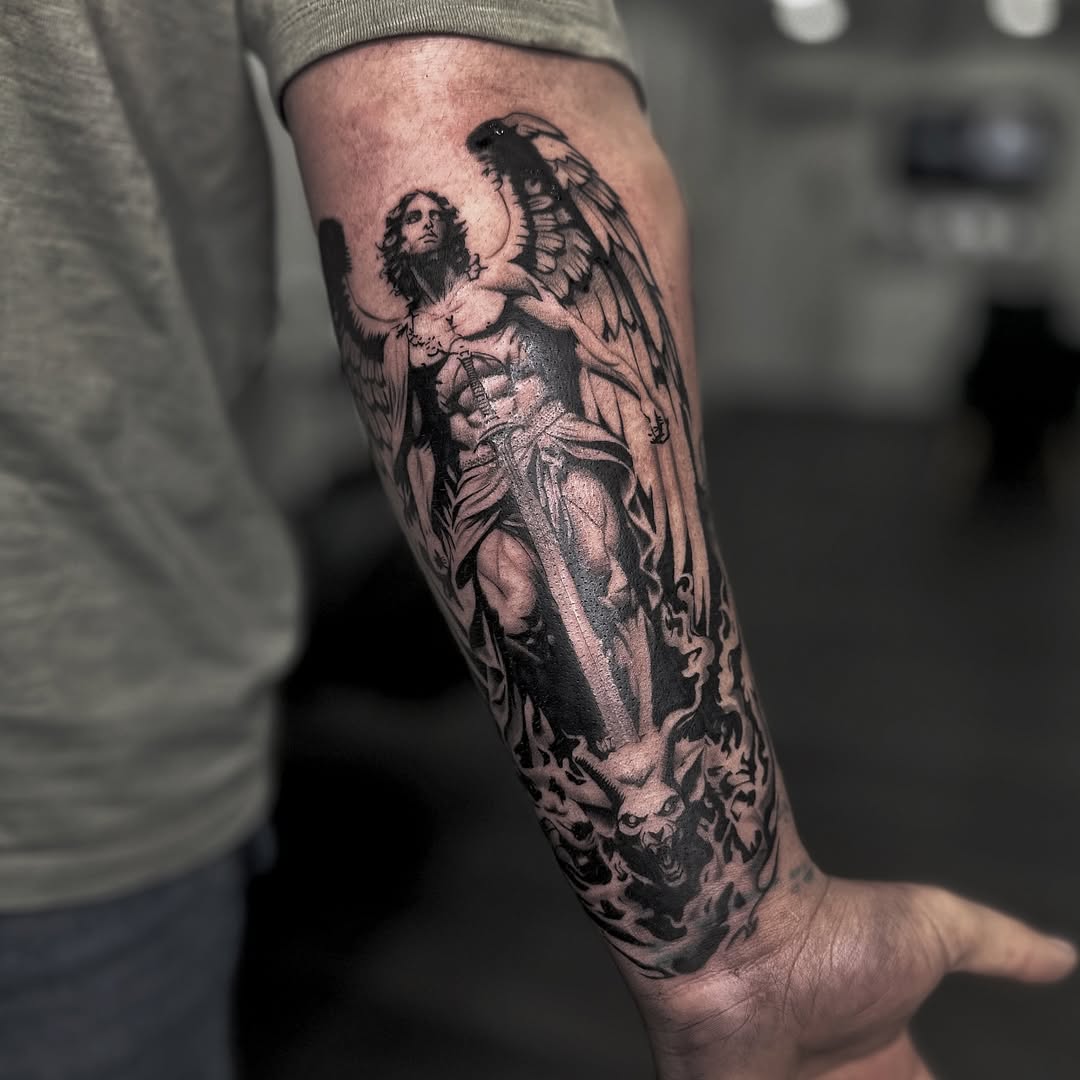 29 Archangel Tattoo Ideas: Power, Protection, and Timeless Symbolism in Ink