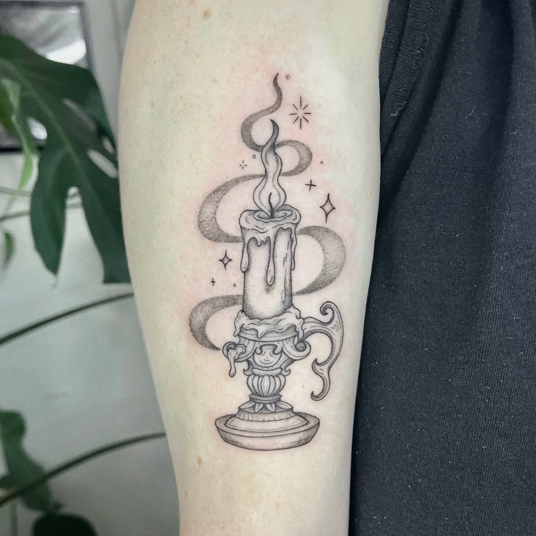 30 Candle Tattoo Ideas: Symbolism, Style, and Modern Interpretations