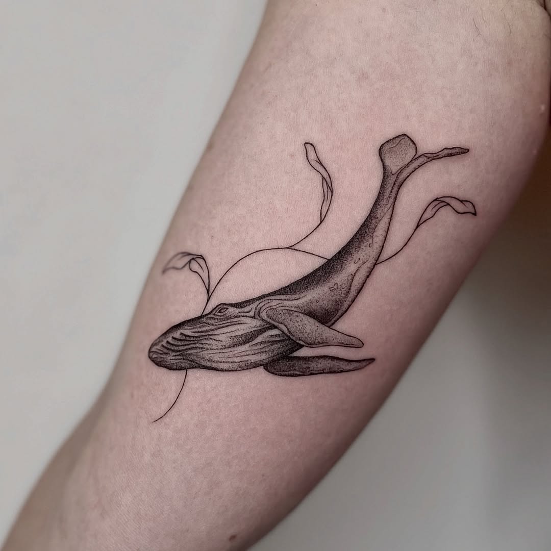 32 Whale Tattoo Ideas: Humpback, Minimalist 52Hz Designs, Tiny Tails, Fine Line Looks For Women And Men