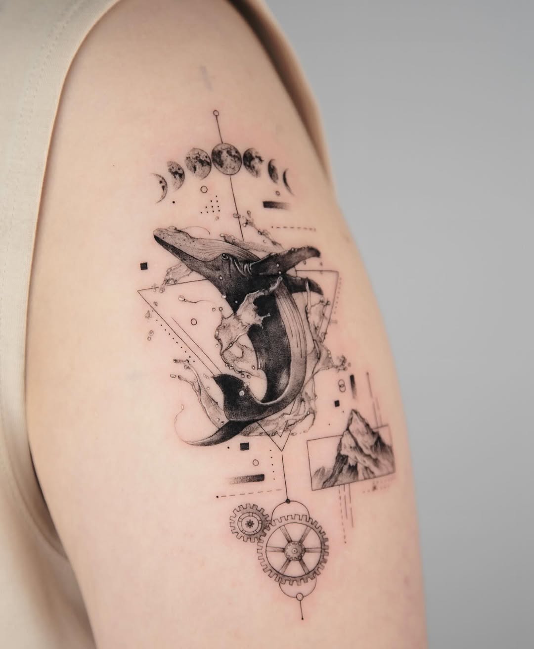 32 Whale Tattoo Ideas: Humpback, Minimalist 52Hz Designs, Tiny Tails, Fine Line Looks For Women And Men