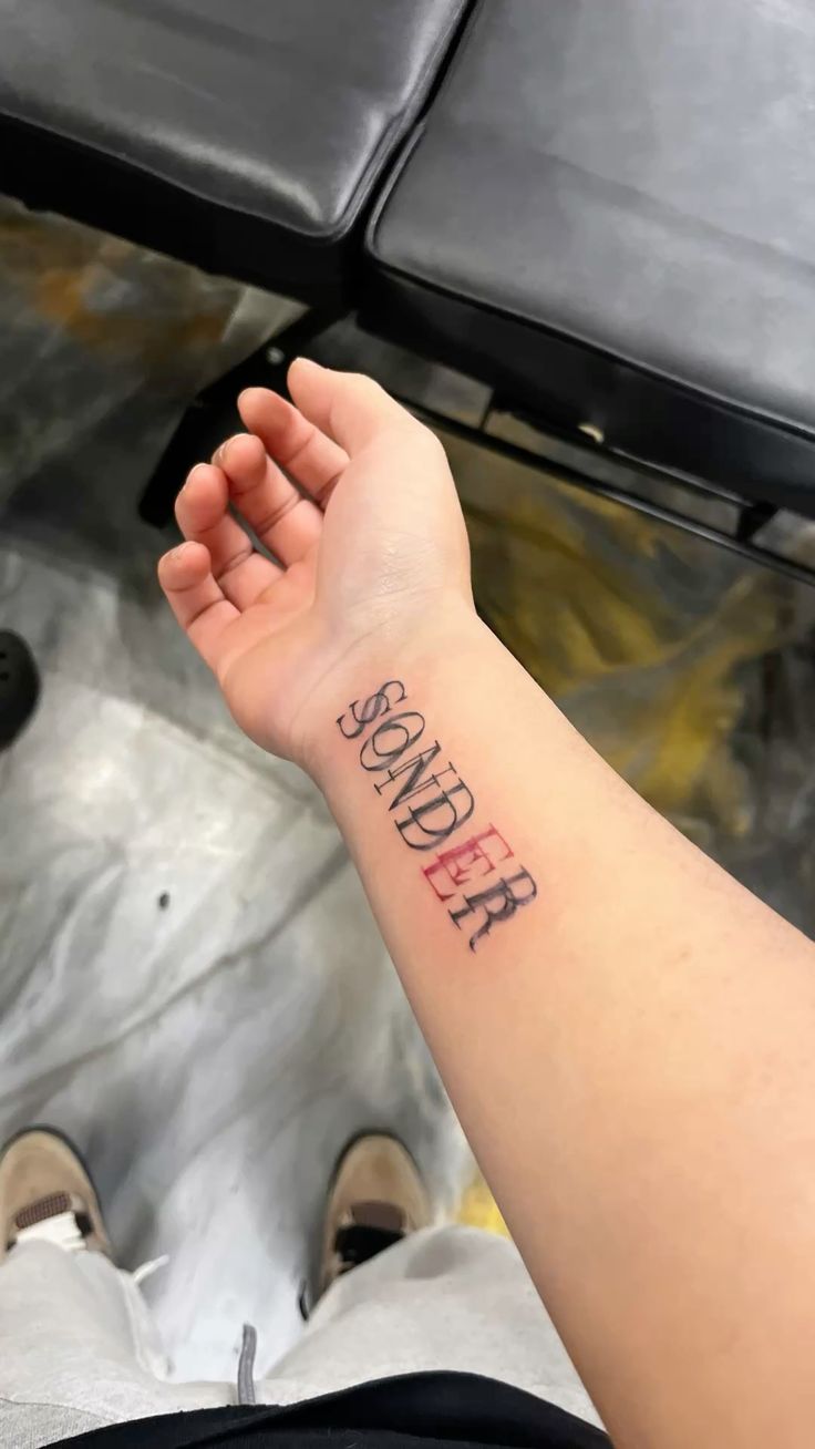 29 Sonder Tattoo Ideas: Meaningful Designs, Fonts, and Placements That Feel Personal
