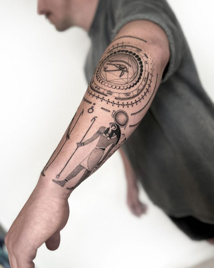 28 Egyptian Tattoo Ideas 2026: Powerful Anubis, Pharaoh & Eye of Horus Designs