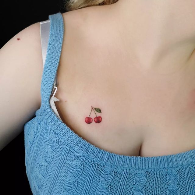 30 Cherry Tattoo Ideas: From Sweet Symbolism to Bold Statements