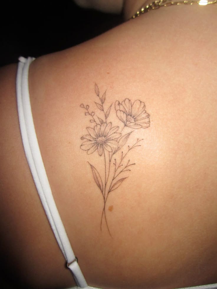 31 Cosmos Flower Tattoo Ideas: Delicate Symbolism With Modern Elegance