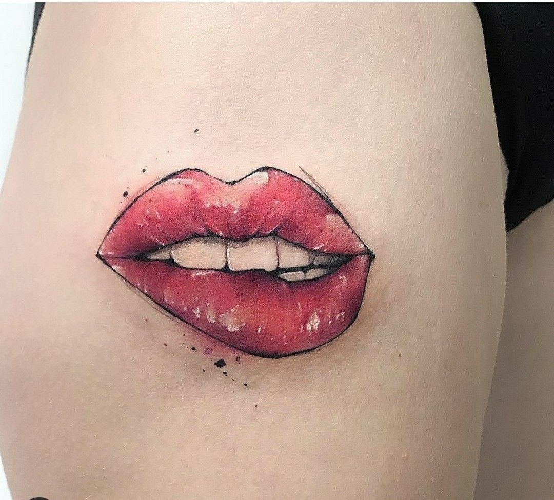 32 Lips Tattoo Ideas: Bold Kisses, Subtle Statements, and Timeless Designs