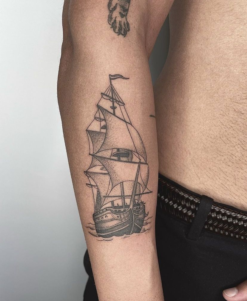 29 Ship Tattoo Ideas for Men and Women: Traditional, Sailing, and Modern Designs