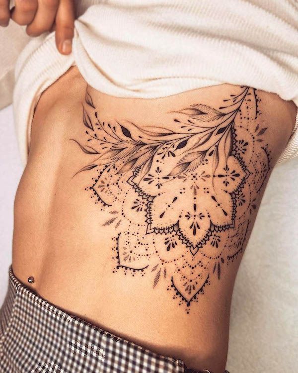 30 Rib Tattoo Ideas: A Stylish, Intimate Canvas for Bold Self-Expression