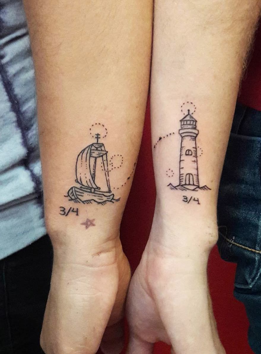 33 Couples Tattoo Ideas: Matching, Subtle & Meaningful Designs for Two