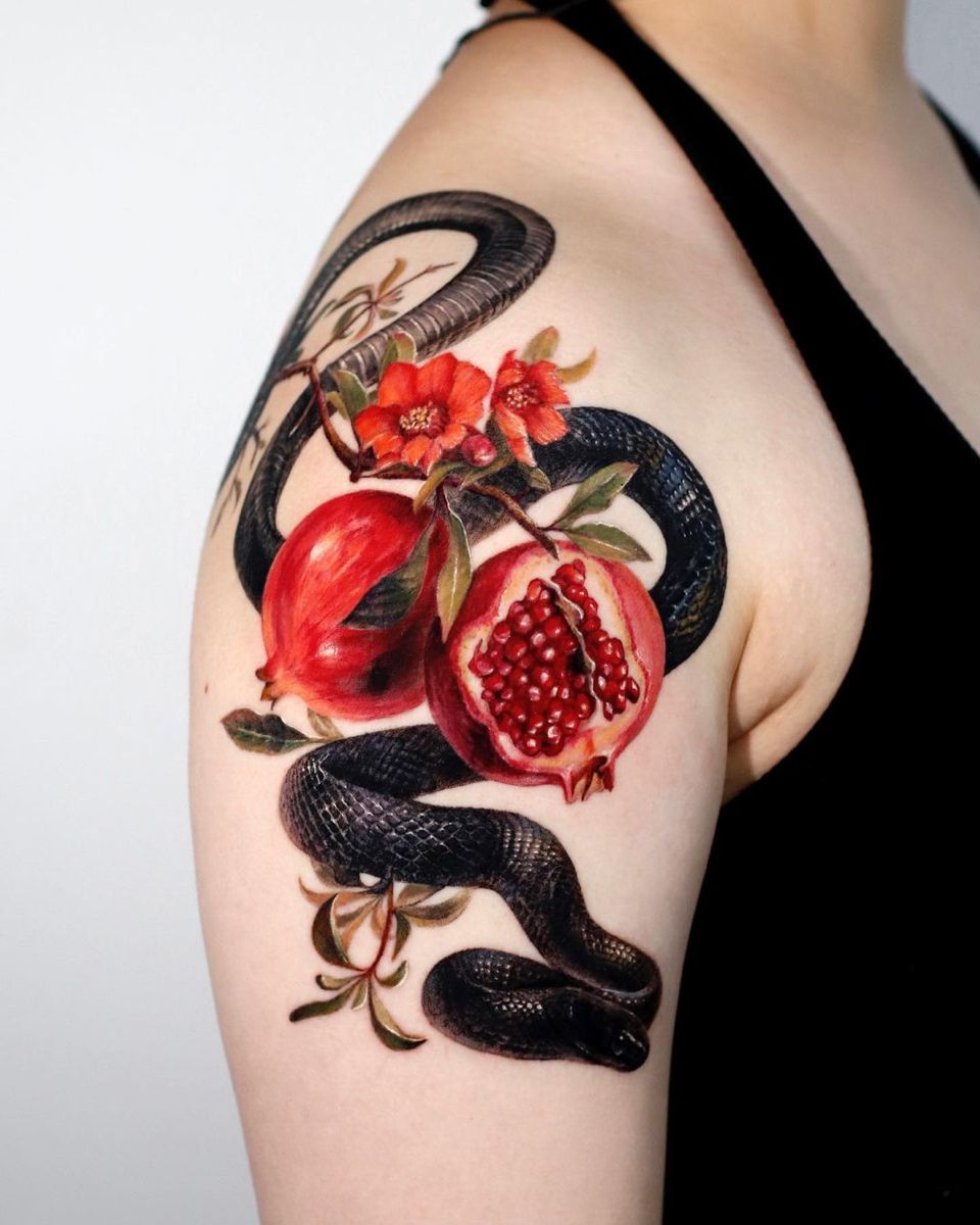 30 Pomegranate Tattoo Ideas: From Ancient Symbolism to Modern Ink