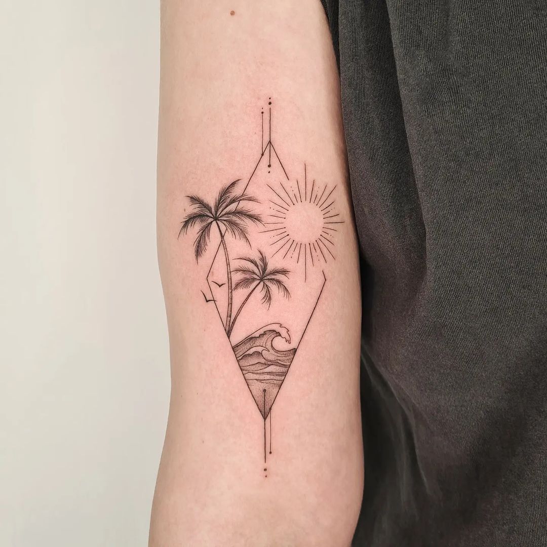 30 Beach Tattoo Ideas: Ocean-Inspired Designs That Feel Like a Permanent Vacation