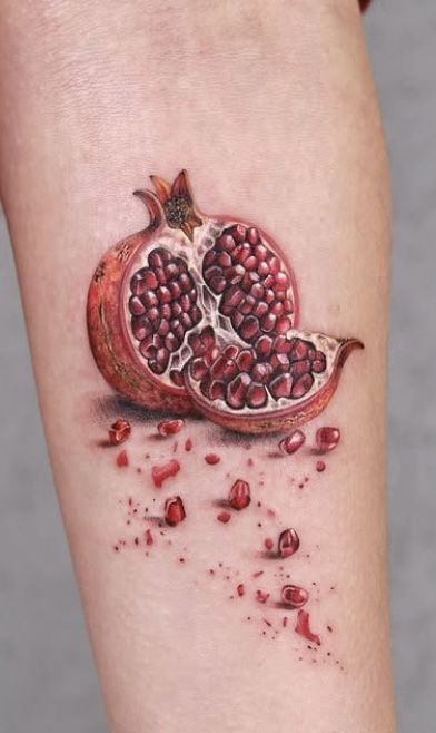 30 Pomegranate Tattoo Ideas: From Ancient Symbolism to Modern Ink