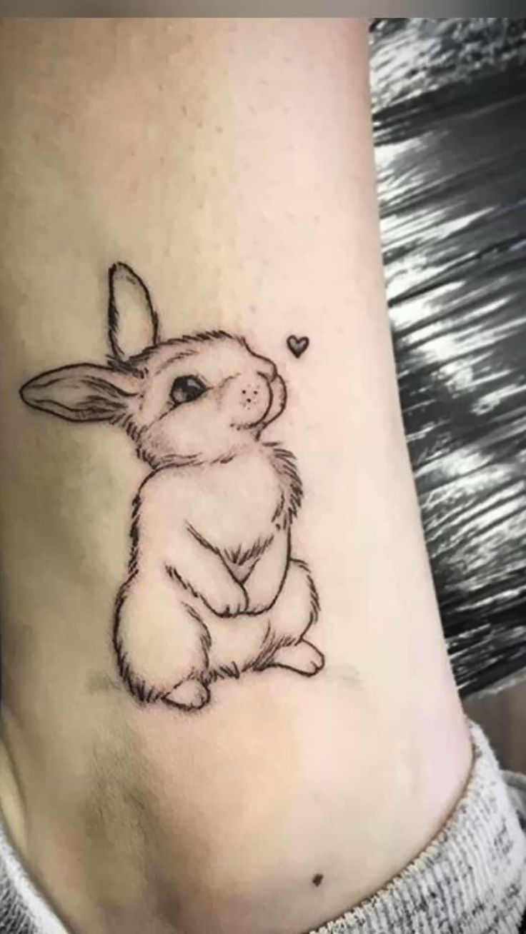 33 Bunny Tattoo Ideas: From Minimalist Whispers to Storybook Statements