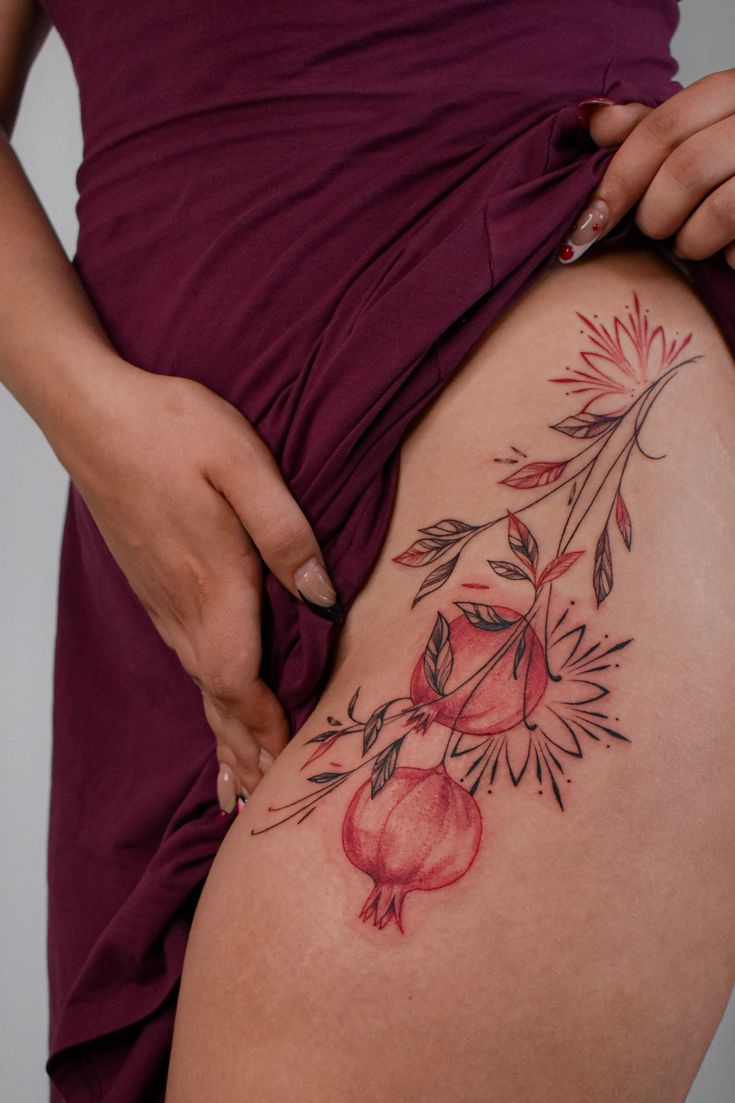 30 Pomegranate Tattoo Ideas: From Ancient Symbolism to Modern Ink