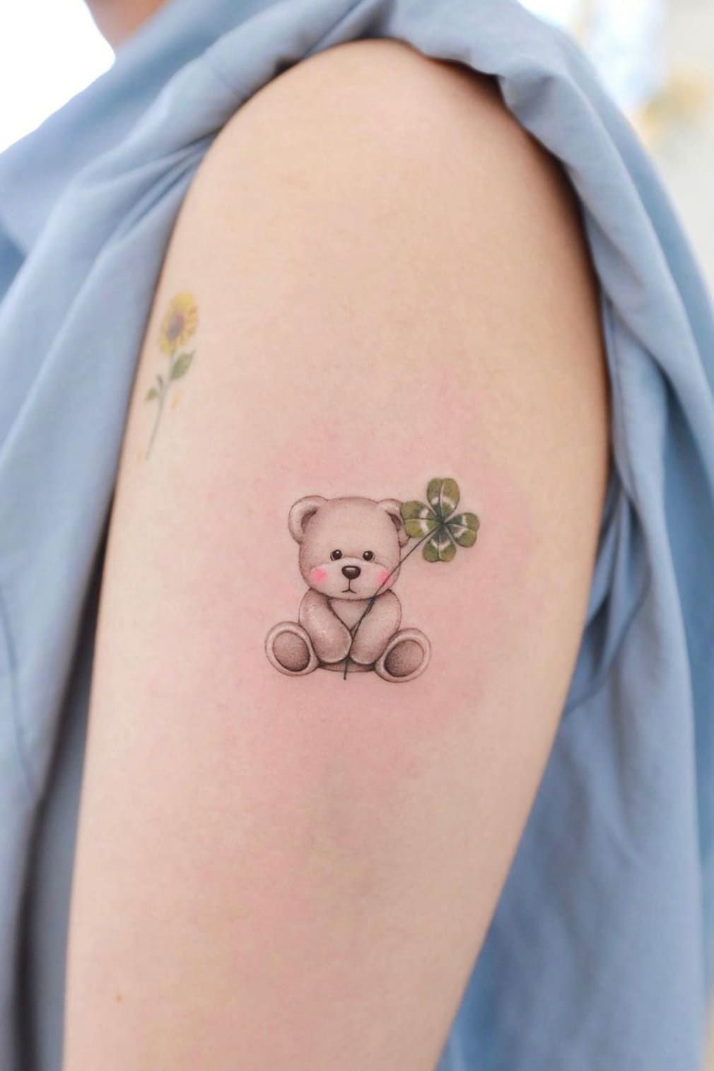 32 Teddy Bear Tattoo Ideas: Cute Tiny Fine Line Designs for Men & Women, From Childhood Stencils to Traditional Styles