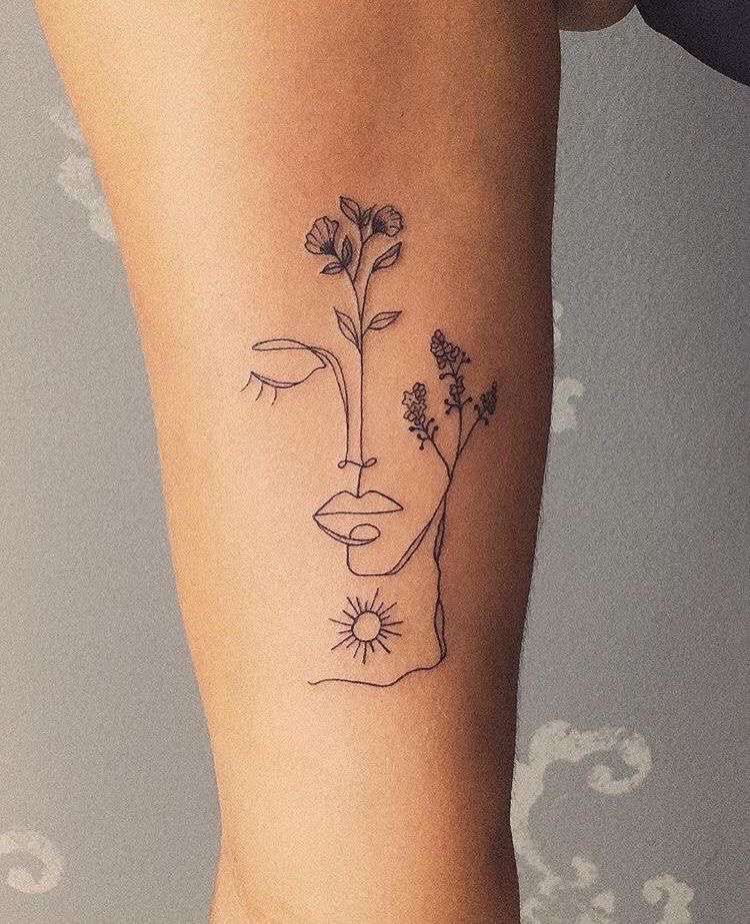 30 Line Work Tattoo Ideas: Minimal Ink with Maximum Expression