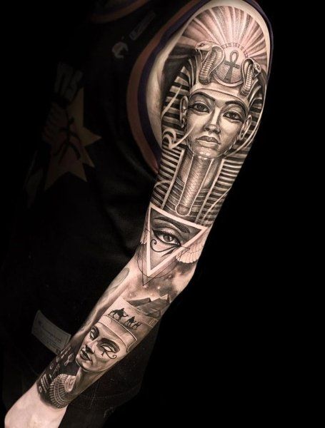 28 Egyptian Tattoo Ideas 2026: Powerful Anubis, Pharaoh & Eye of Horus Designs