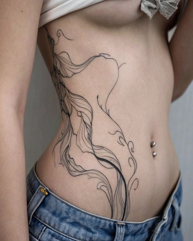 30 Rib Tattoo Ideas: A Stylish, Intimate Canvas for Bold Self-Expression