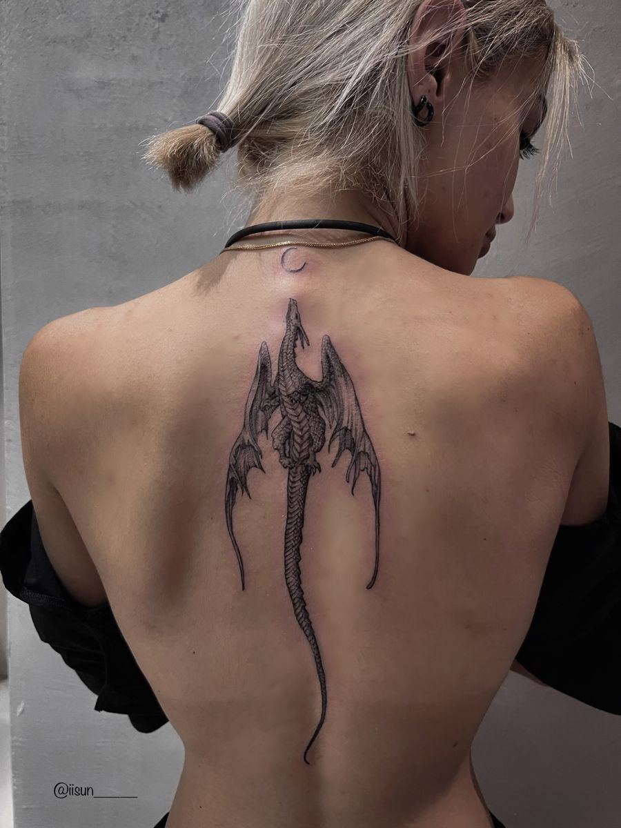31 Dragon Back Tattoo Ideas: Powerful, Timeless, and Visually Striking