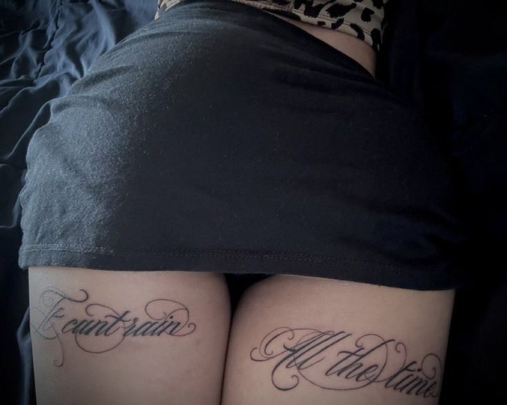 28 Back Of Thigh Tattoo Ideas: Feminine, Bold & Unforgettable Designs For Women