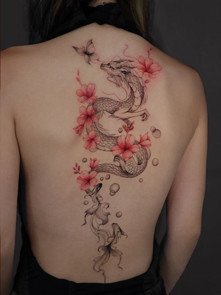 31 Dragon Back Tattoo Ideas: Powerful, Timeless, and Visually Striking
