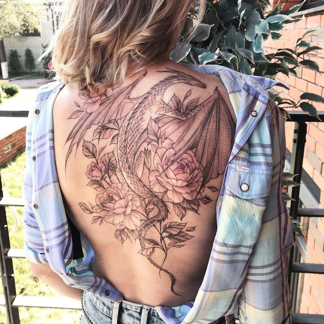 31 Dragon Back Tattoo Ideas: Powerful, Timeless, and Visually Striking
