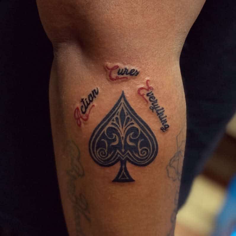 30 Spade Tattoo Ideas: From Small Ace to Bold Black Statements
