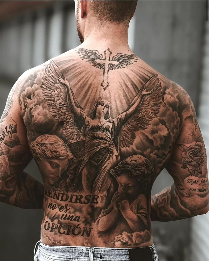 30 Back Tattoo for Men: Power, Symbolism, and Modern Design Language