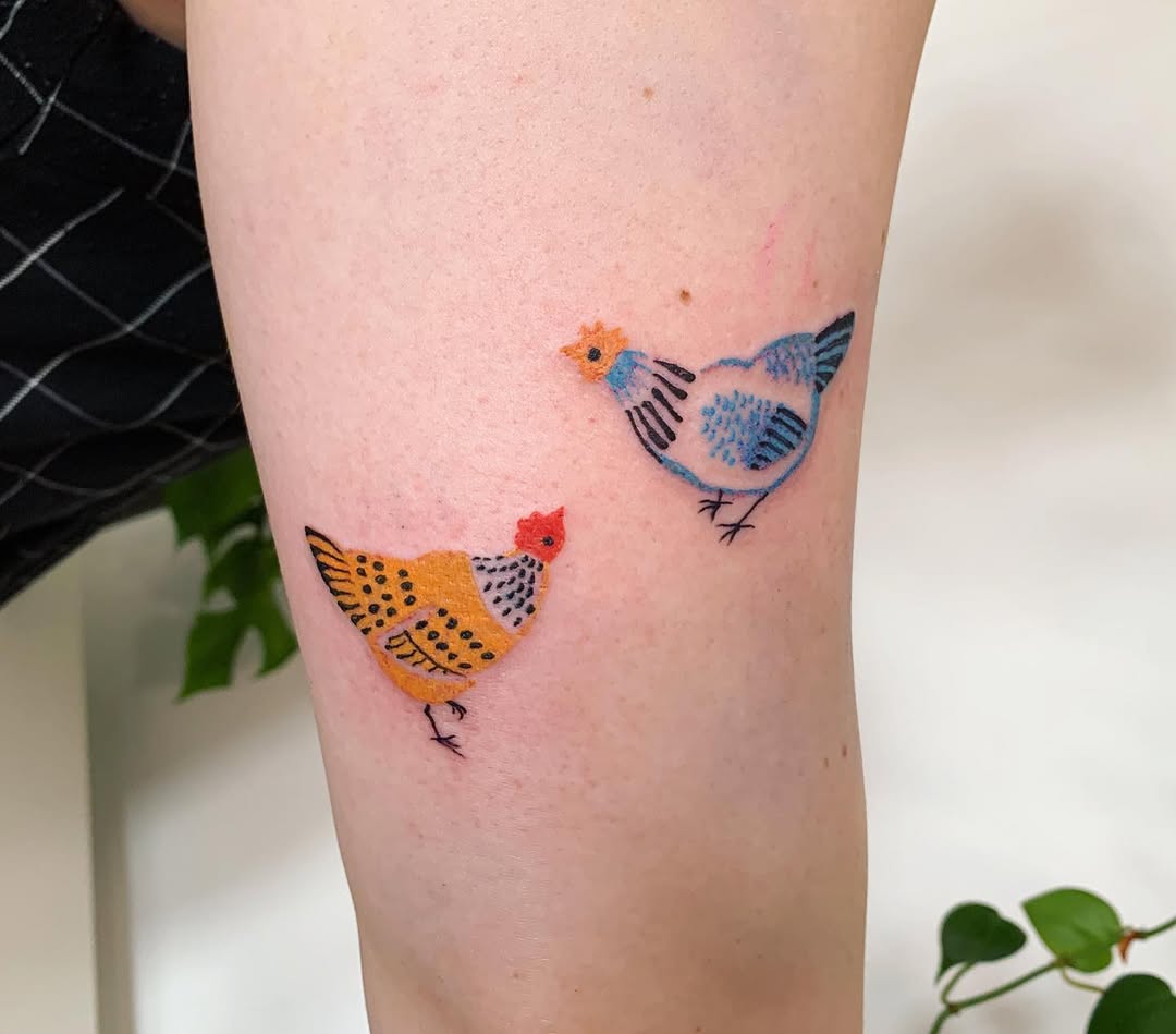 29 Chicken Tattoo Ideas: From Tiny Fine Line Designs to Bold Traditional Statements