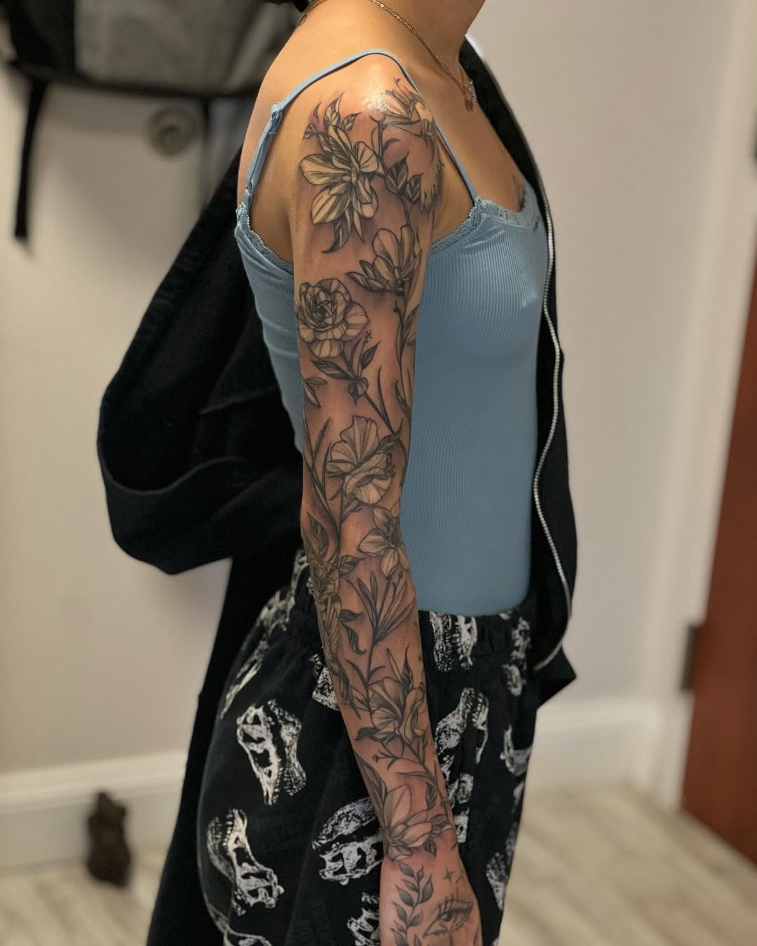 28 Flower Sleeve Tattoo Ideas: Fine Line Floral Designs, Butterfly Accents, And Bold Color Sleeves For Women