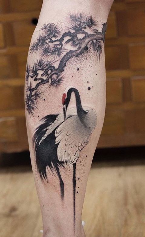 29 Crane Tattoo Ideas: Symbolism, Style, and Modern Interpretations