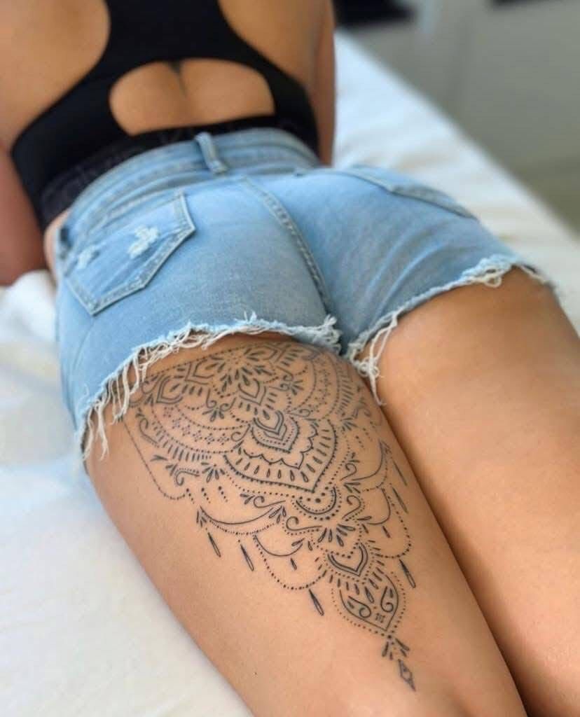 28 Back Of Thigh Tattoo Ideas: Feminine, Bold & Unforgettable Designs For Women