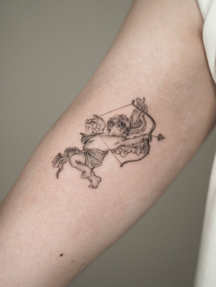 28 Cupid Tattoo Ideas: Timeless Romance, Modern Ink