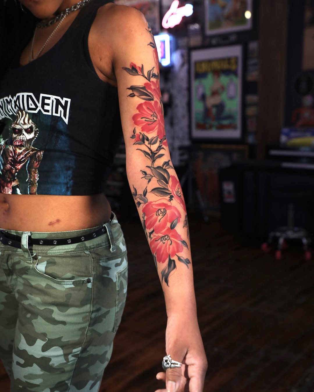 28 Flower Sleeve Tattoo Ideas: Fine Line Floral Designs, Butterfly Accents, And Bold Color Sleeves For Women