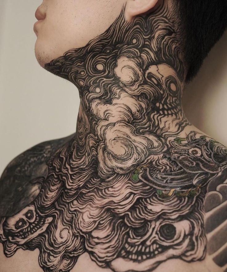 27 Throat Tattoo Ideas: Bold Statements, Floral Elegance, and Dark Ornamental Power