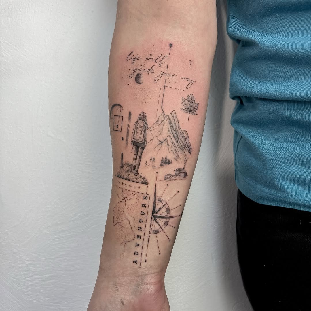 30 Travel Tattoo Ideas: Unique Designs for Women and Men Who Live for Adventure