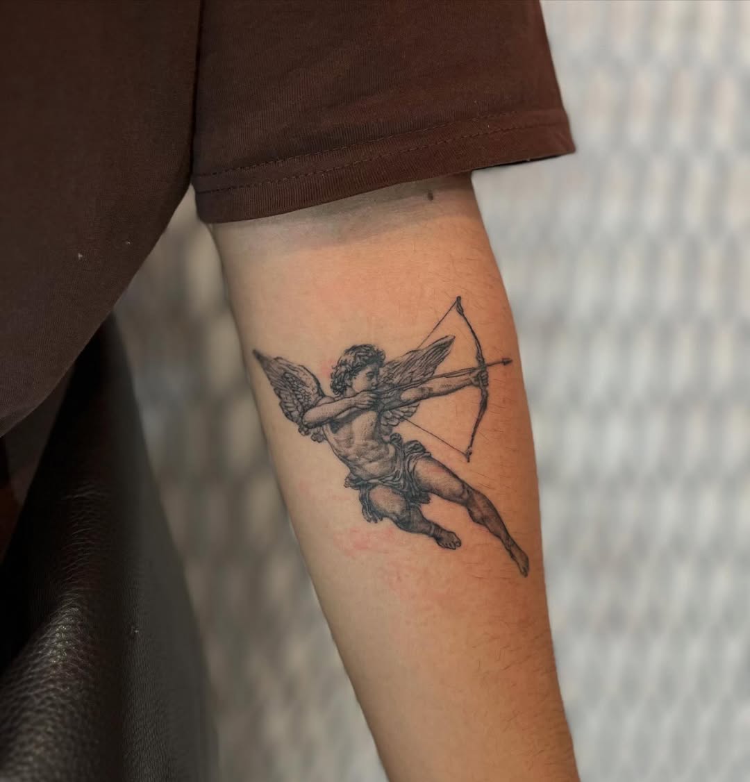 28 Cupid Tattoo Ideas: Timeless Romance, Modern Ink