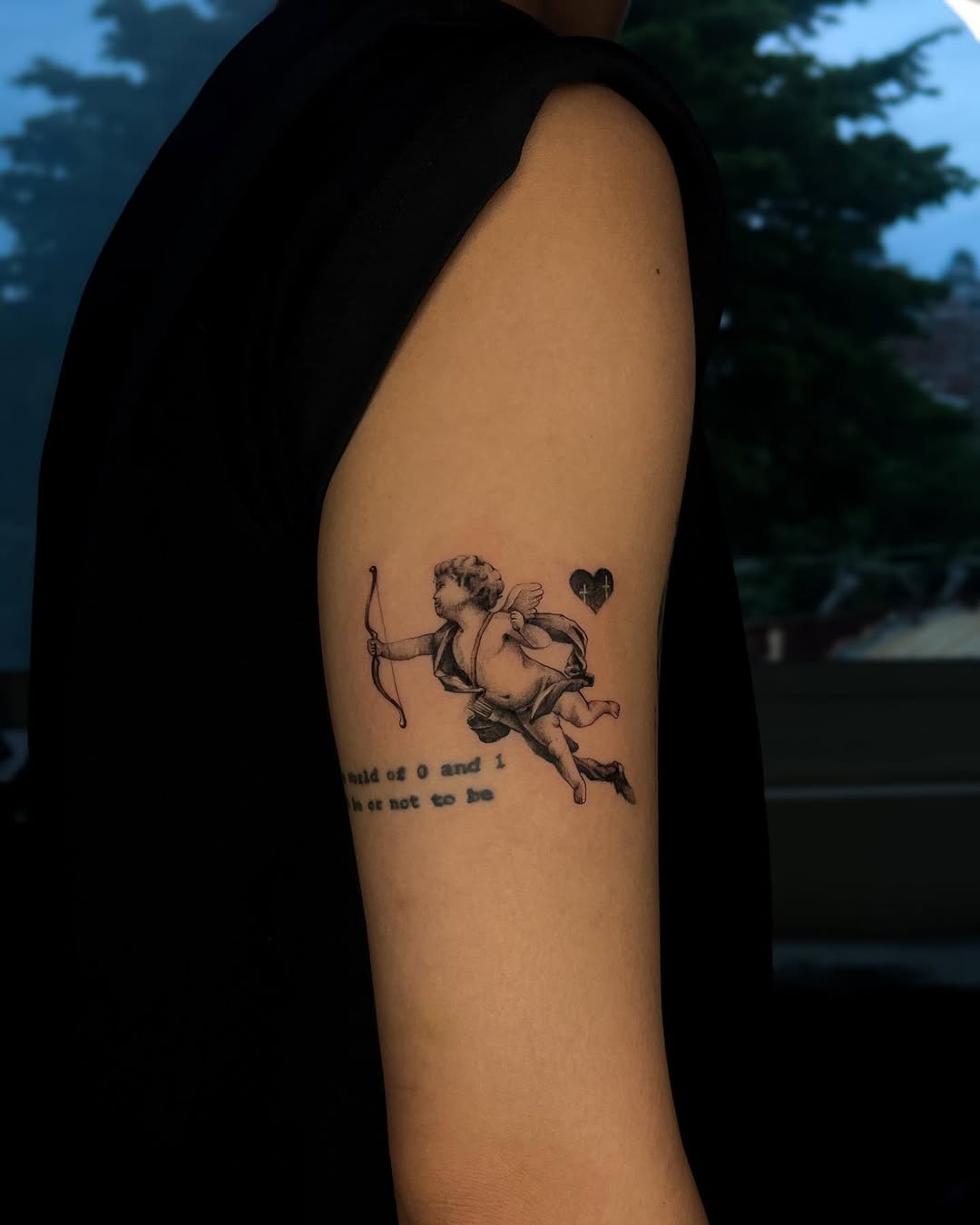 28 Cupid Tattoo Ideas: Timeless Romance, Modern Ink