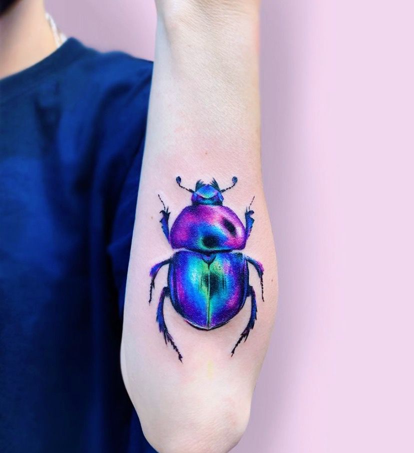 32 Beetle Tattoo Ideas: Symbolism, Style, and the Power of the Insect Motif
