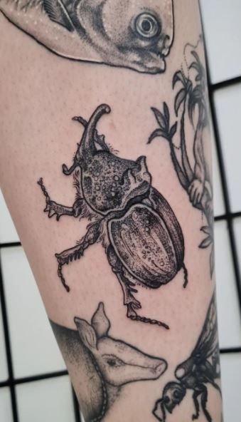 32 Beetle Tattoo Ideas: Symbolism, Style, and the Power of the Insect Motif