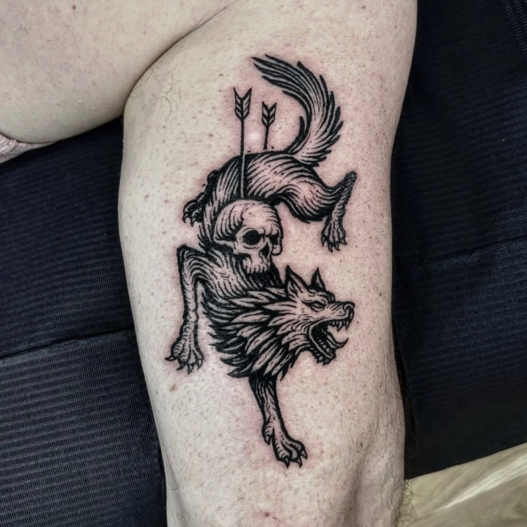 31 Woodcut Tattoo Ideas: Medieval Ink with a Modern Edge