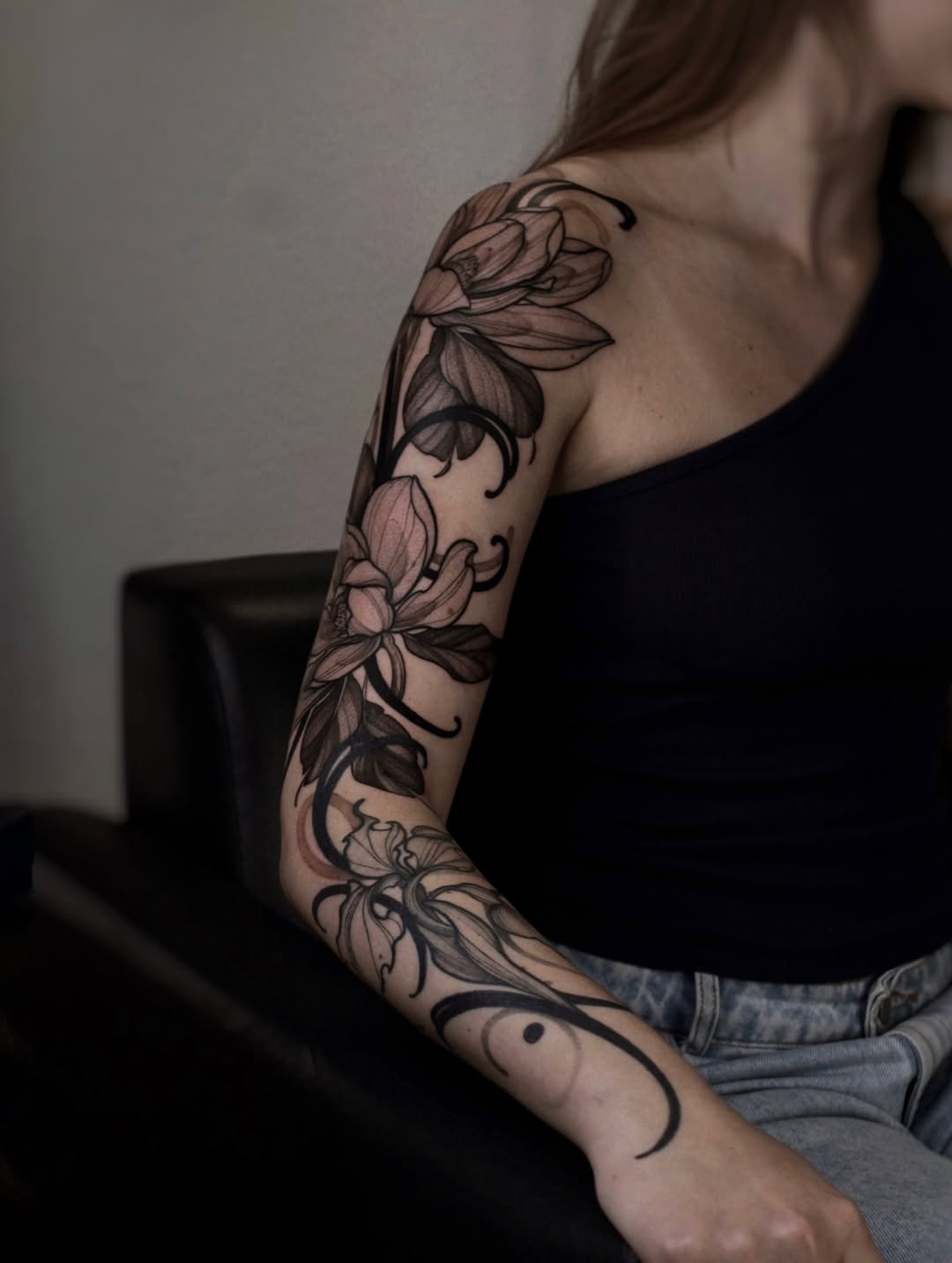 28 Flower Sleeve Tattoo Ideas: Fine Line Floral Designs, Butterfly Accents, And Bold Color Sleeves For Women